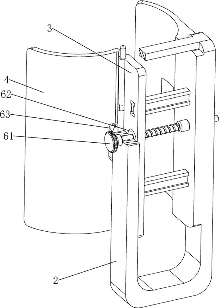 Shank fracture fixing device for orthopedics department