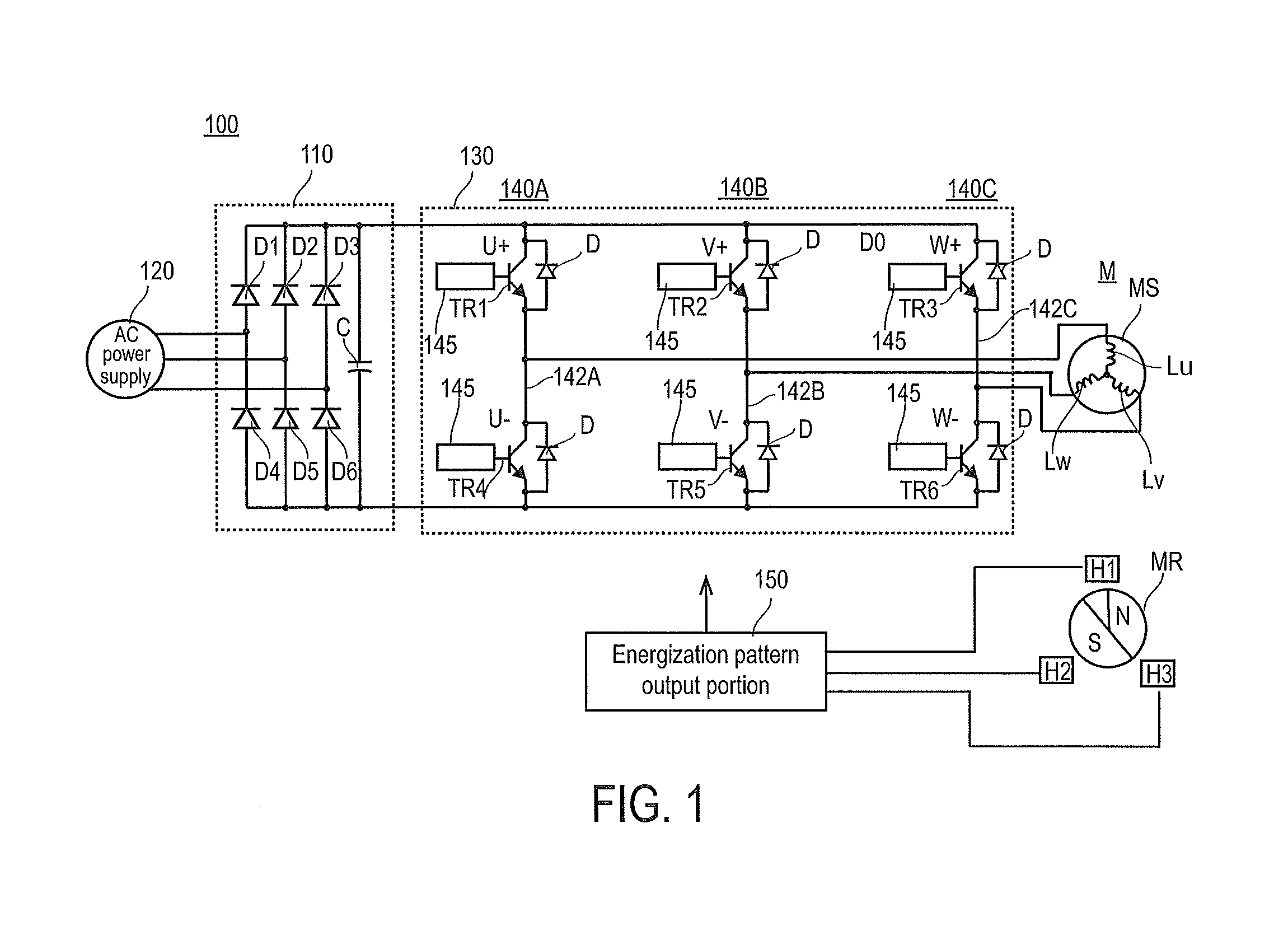 Motor control device and motor control method