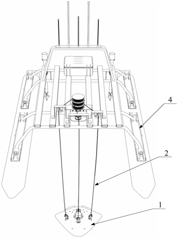 Underwater stabilizing system