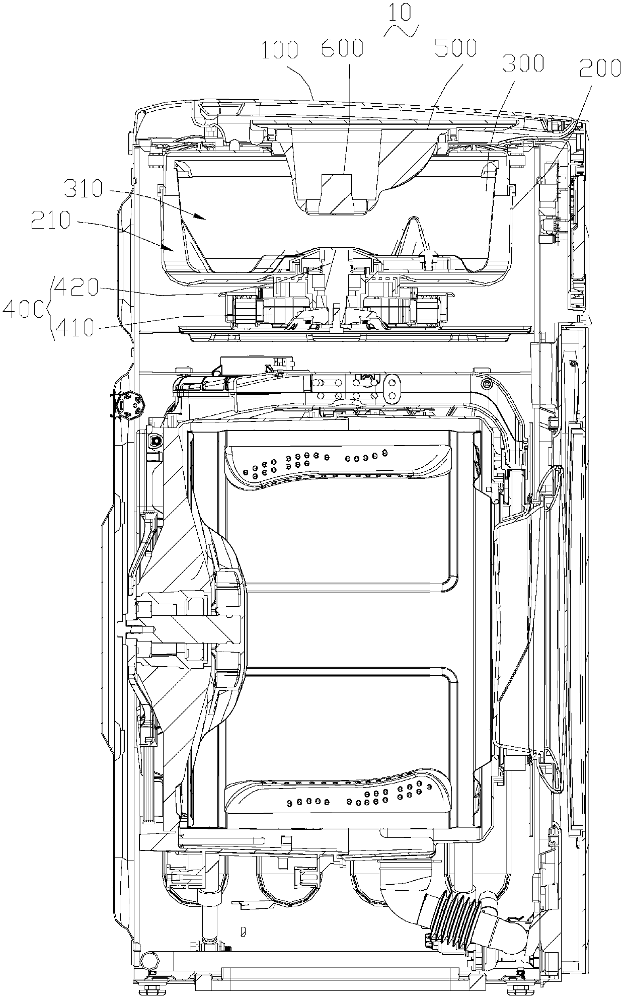 Washing machine assembly