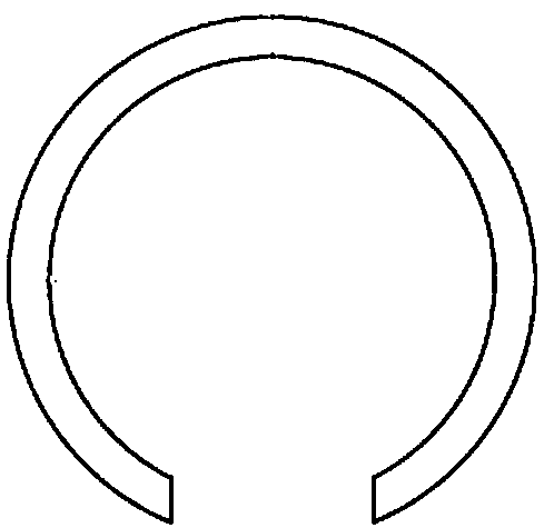 A new type of anti-swing ring for the anti-falling device of transmission line