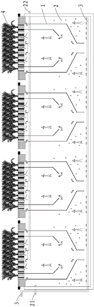 Intelligent three-dimensional ecological external circulation nitrification method and apparatus