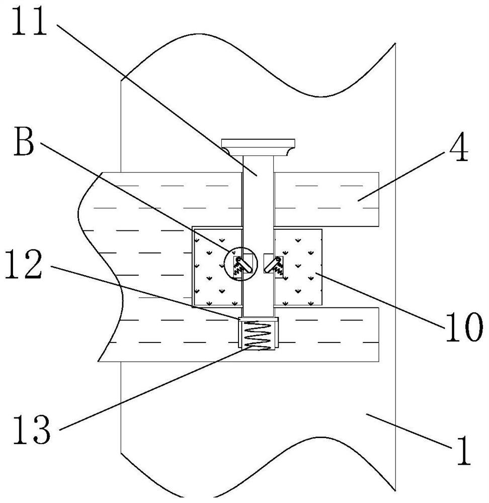 Construction method for using guide device for steel dam gate hoisting