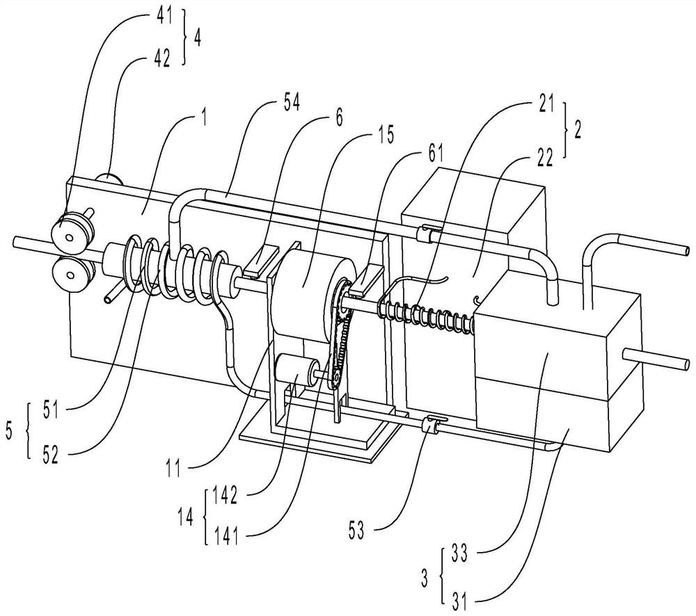 Intelligent copper pipe online annealing equipment and control method thereof