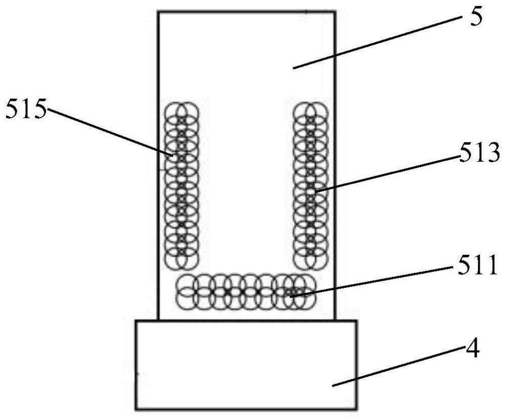 Laser shock peening system and method for preventing deformation of blisk of aero-engine