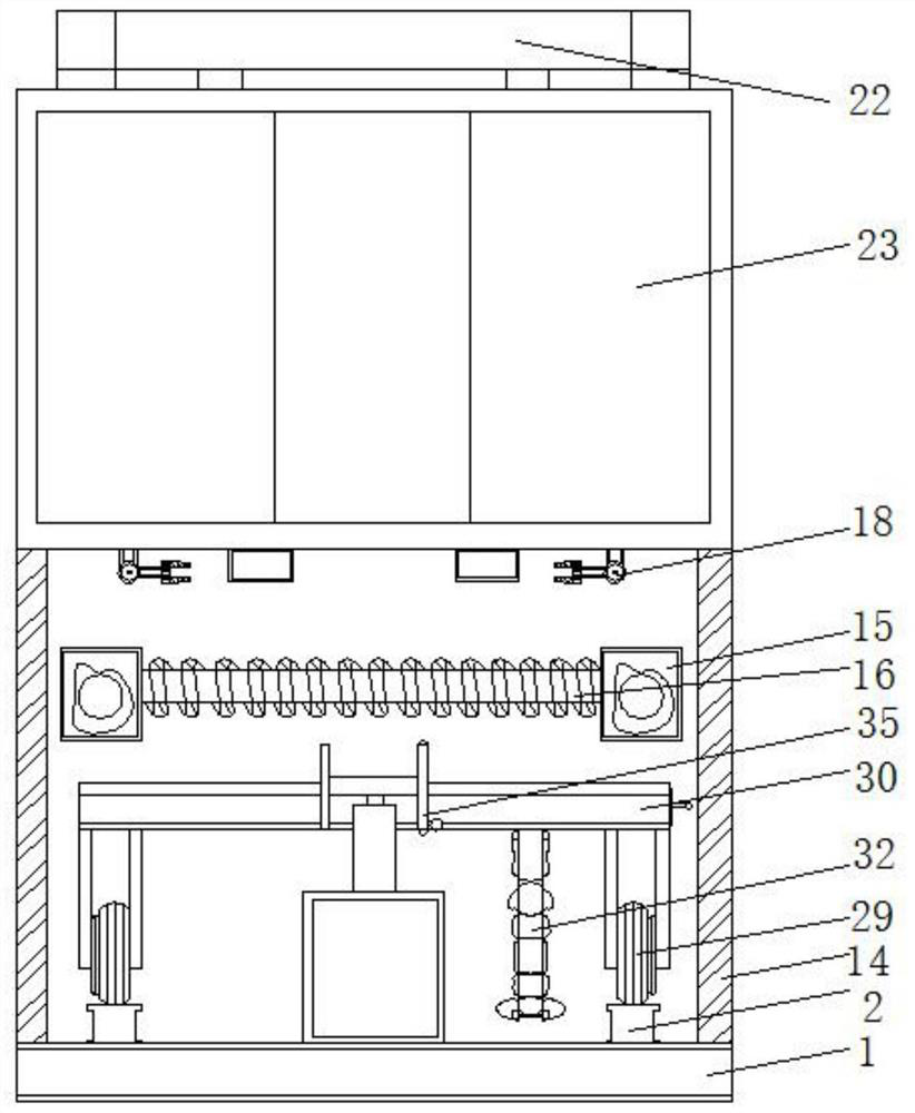 Heat treatment device for metal material production and processing