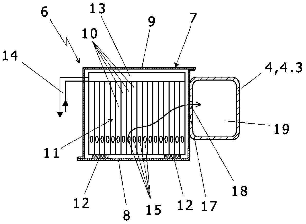 Vehicle having battery