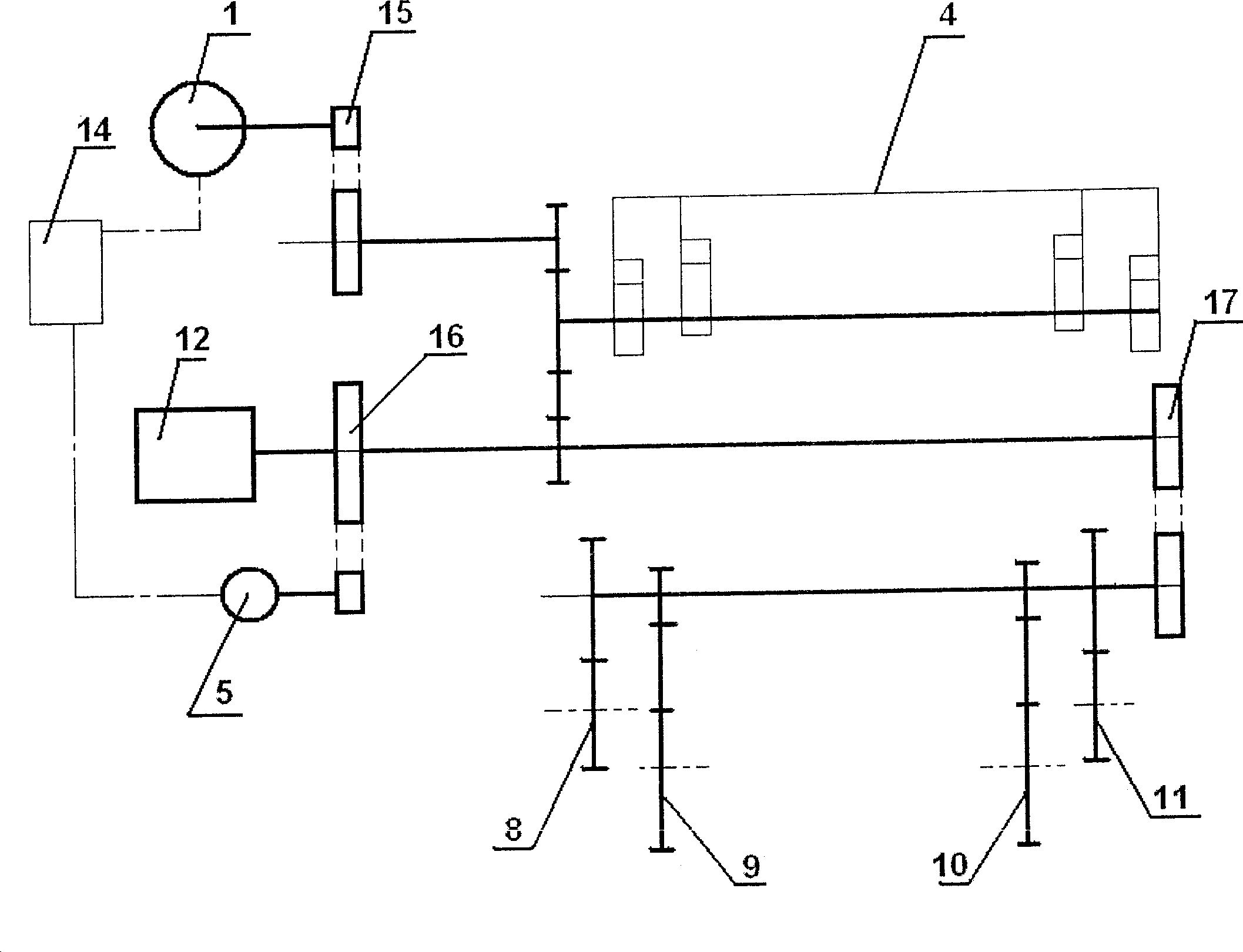 Loom transmission