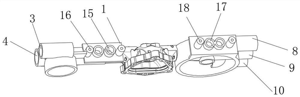 Integrated water purification module unit