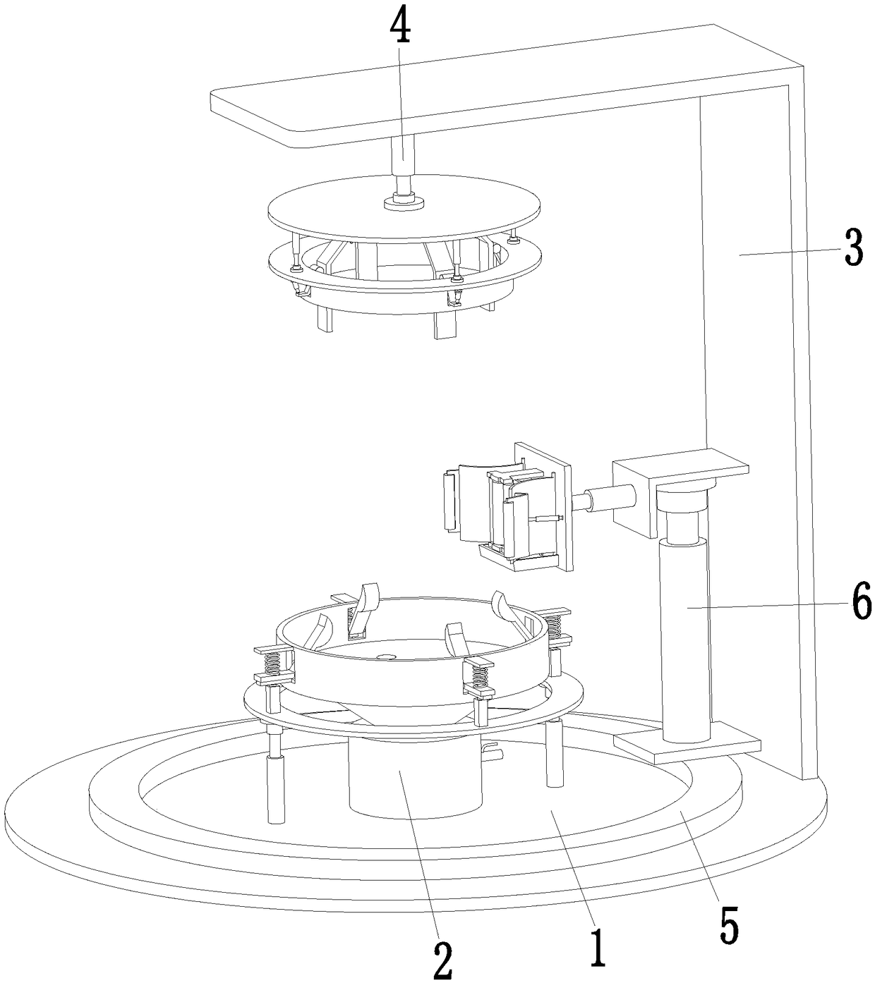 Intelligent treating robot for electrolyte on surface of lithium battery