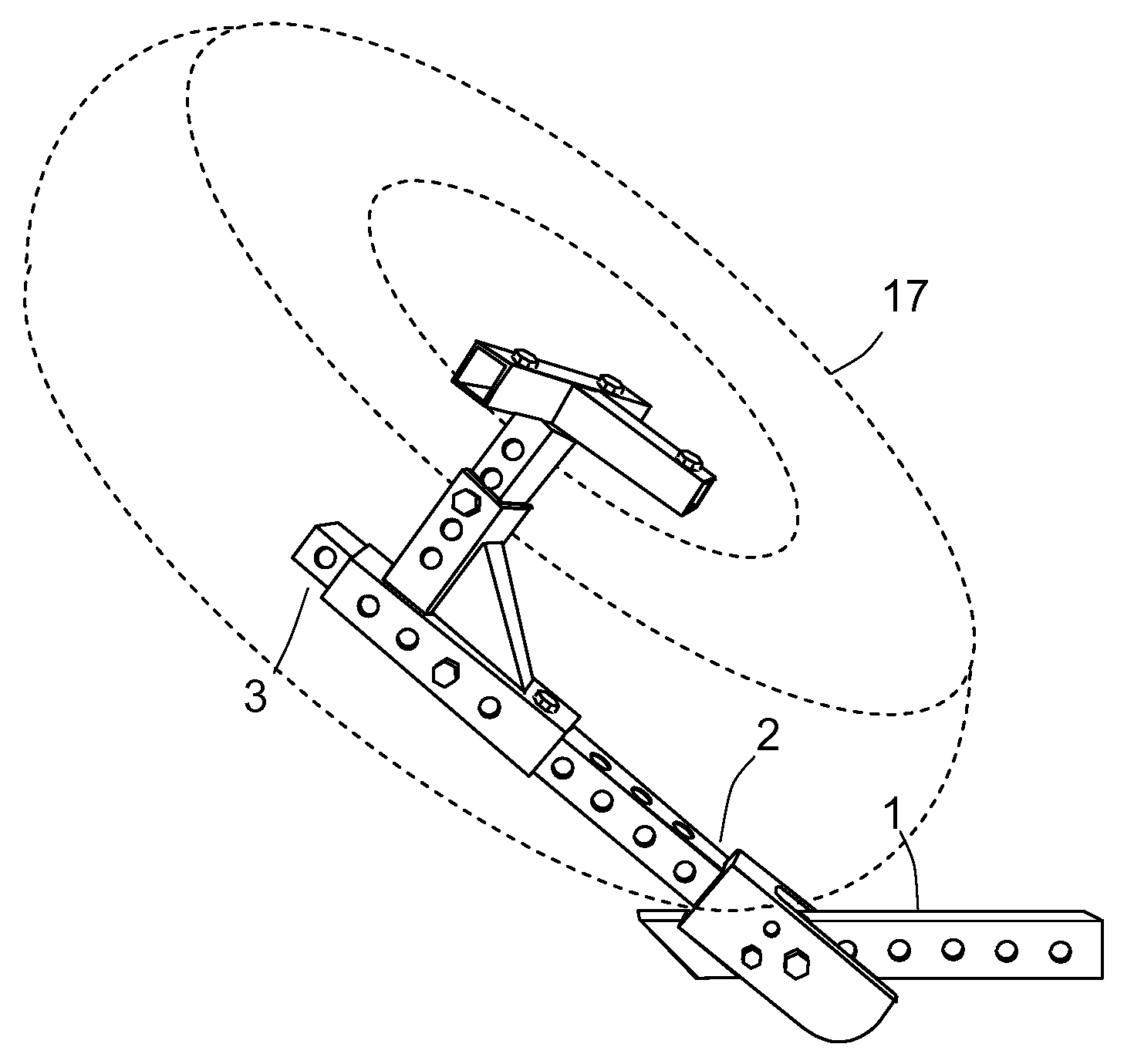 Spare tire carrier for all-terrain vehicles