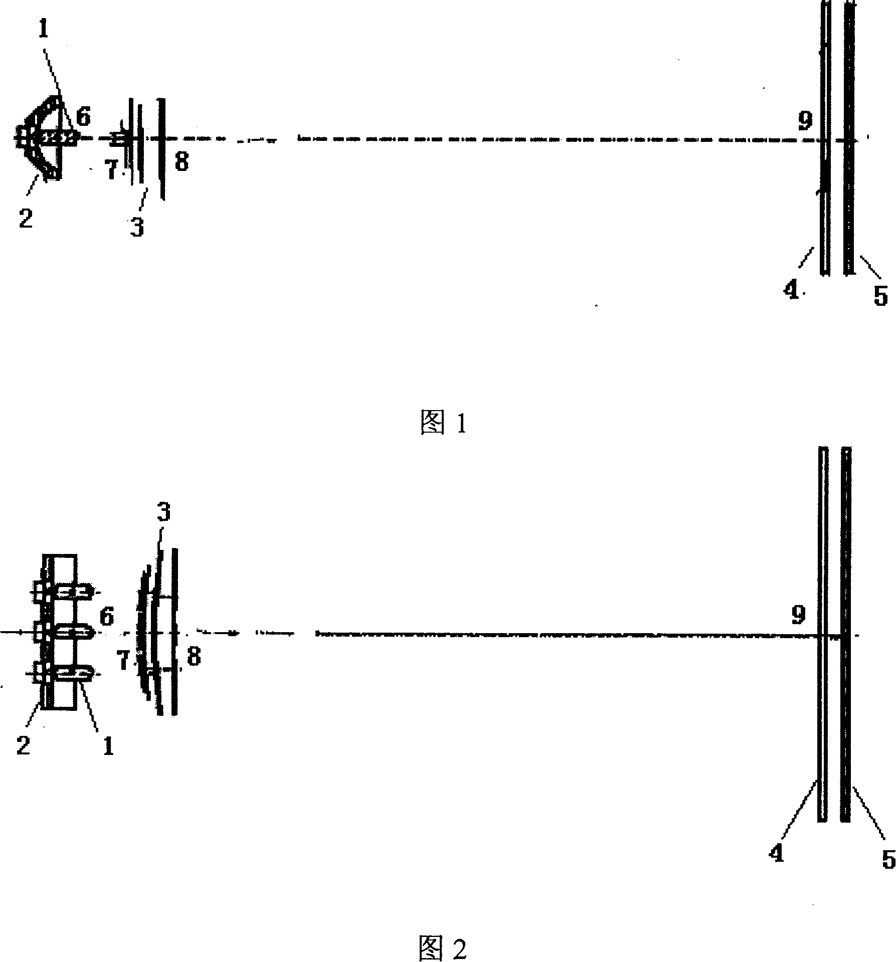 Light source device used for ship indication