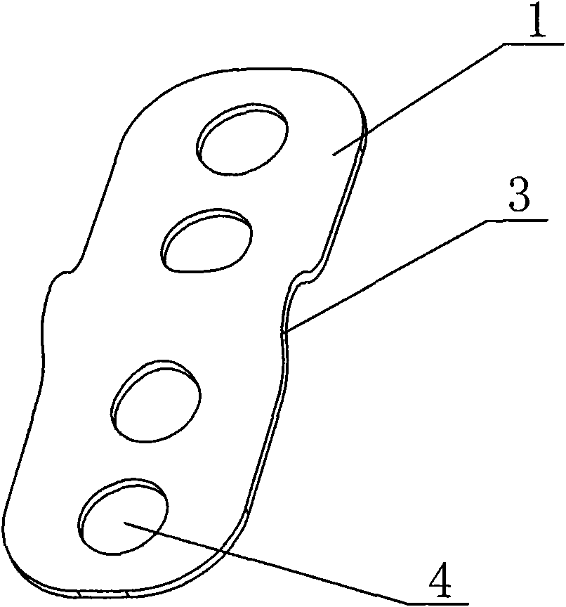 Method for fixing artificial cochlea implanting device