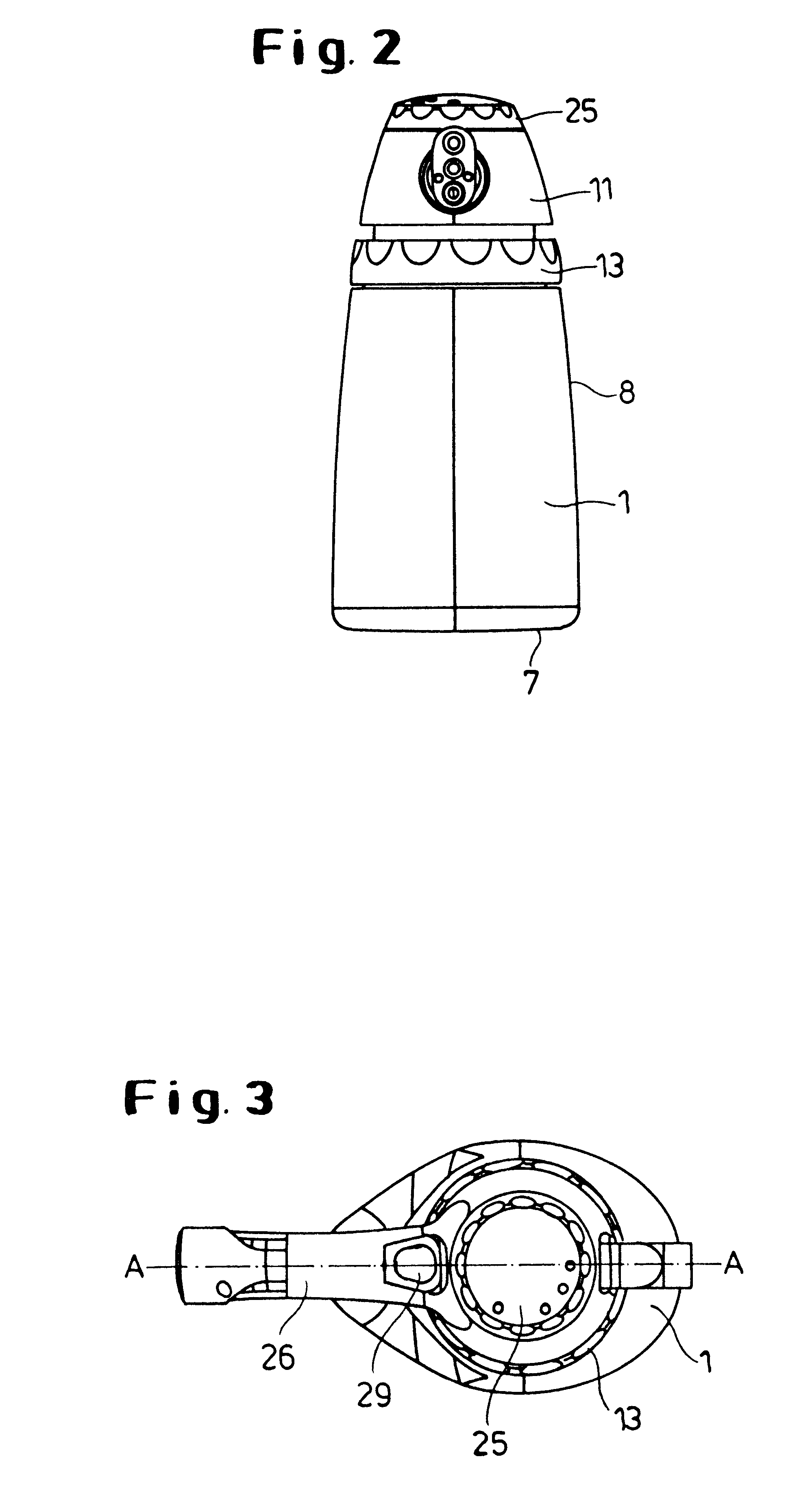 Spraying device