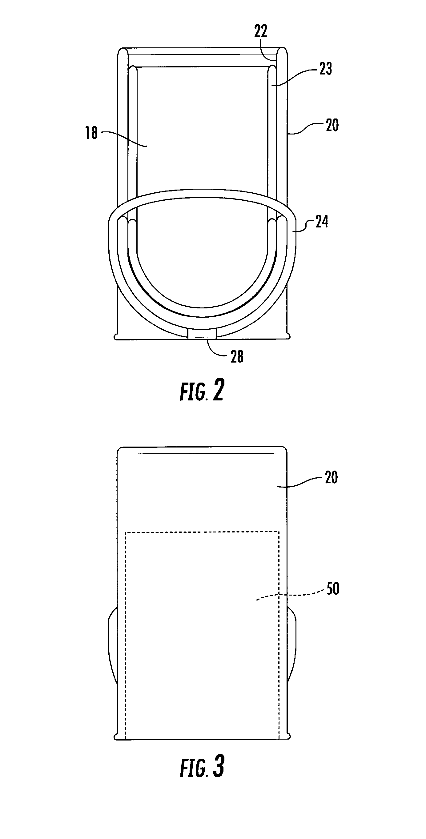 Portable stirrup with leg support