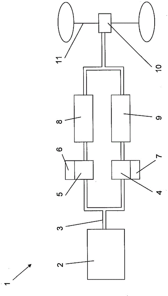 Method for determining and/or compensating crosstalk characteristics of a dual clutch transmission