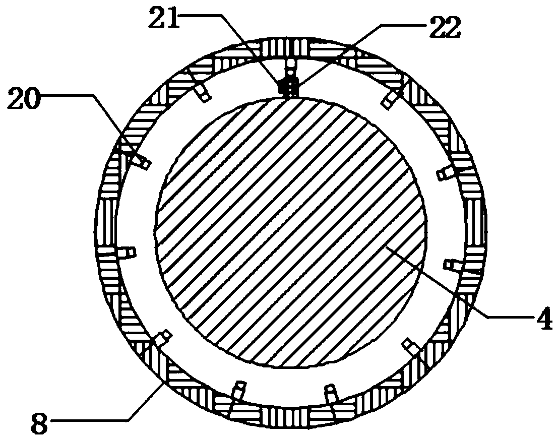 Industrial robot base plate facilitating angle adjustment