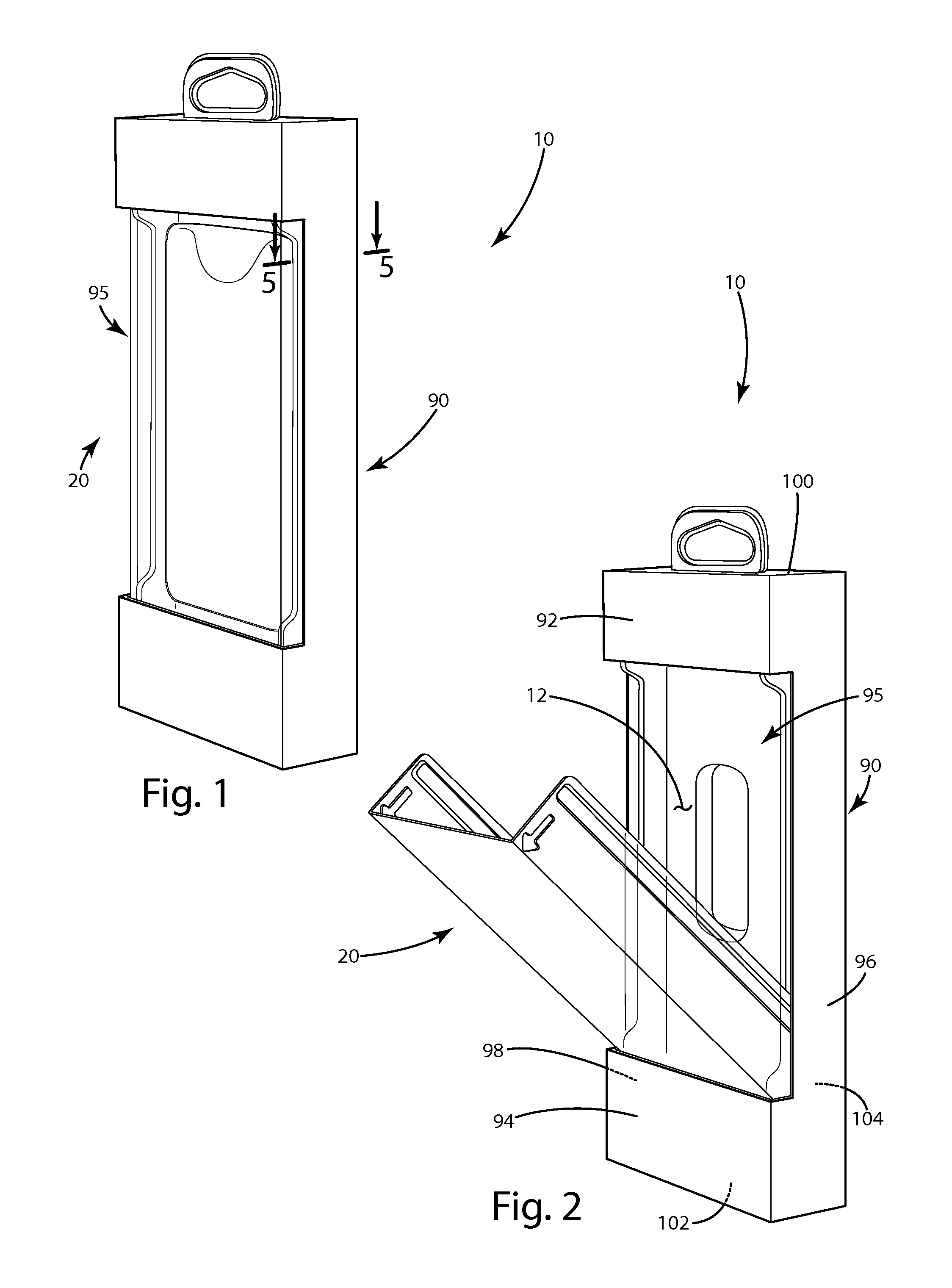 Accessible display package and method of use