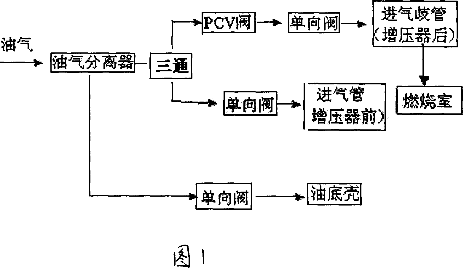 Engine crankshaft ventilation system