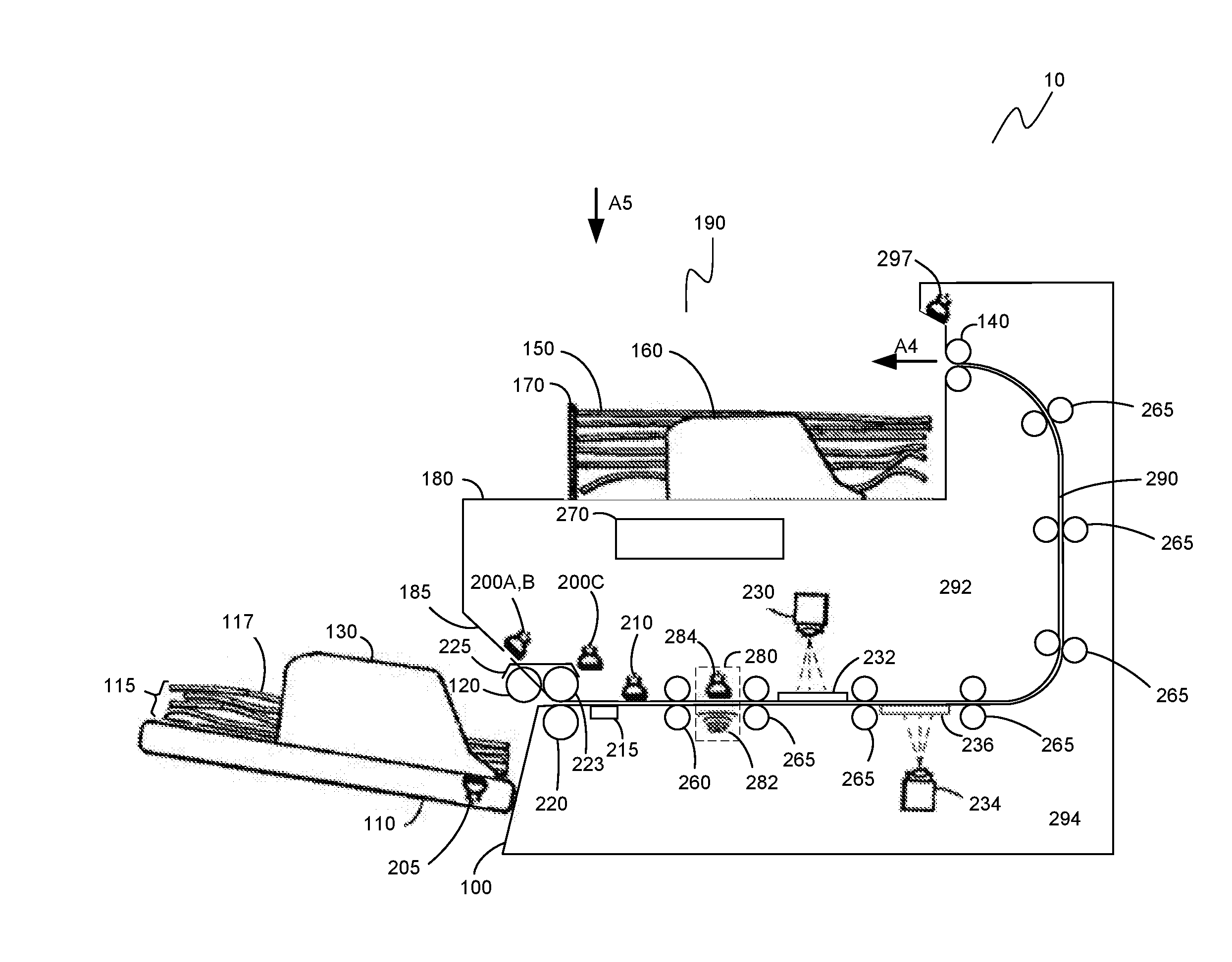 System and method for metallic object detection in a media transport system