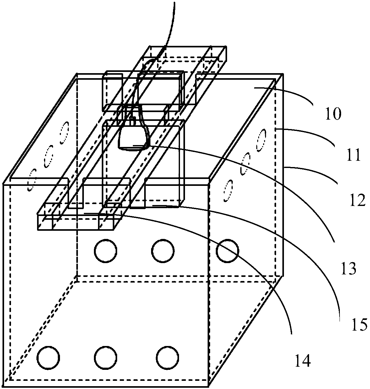 Ultrasonic probe calibration method and calibration device based on electromagnetic positioning technology