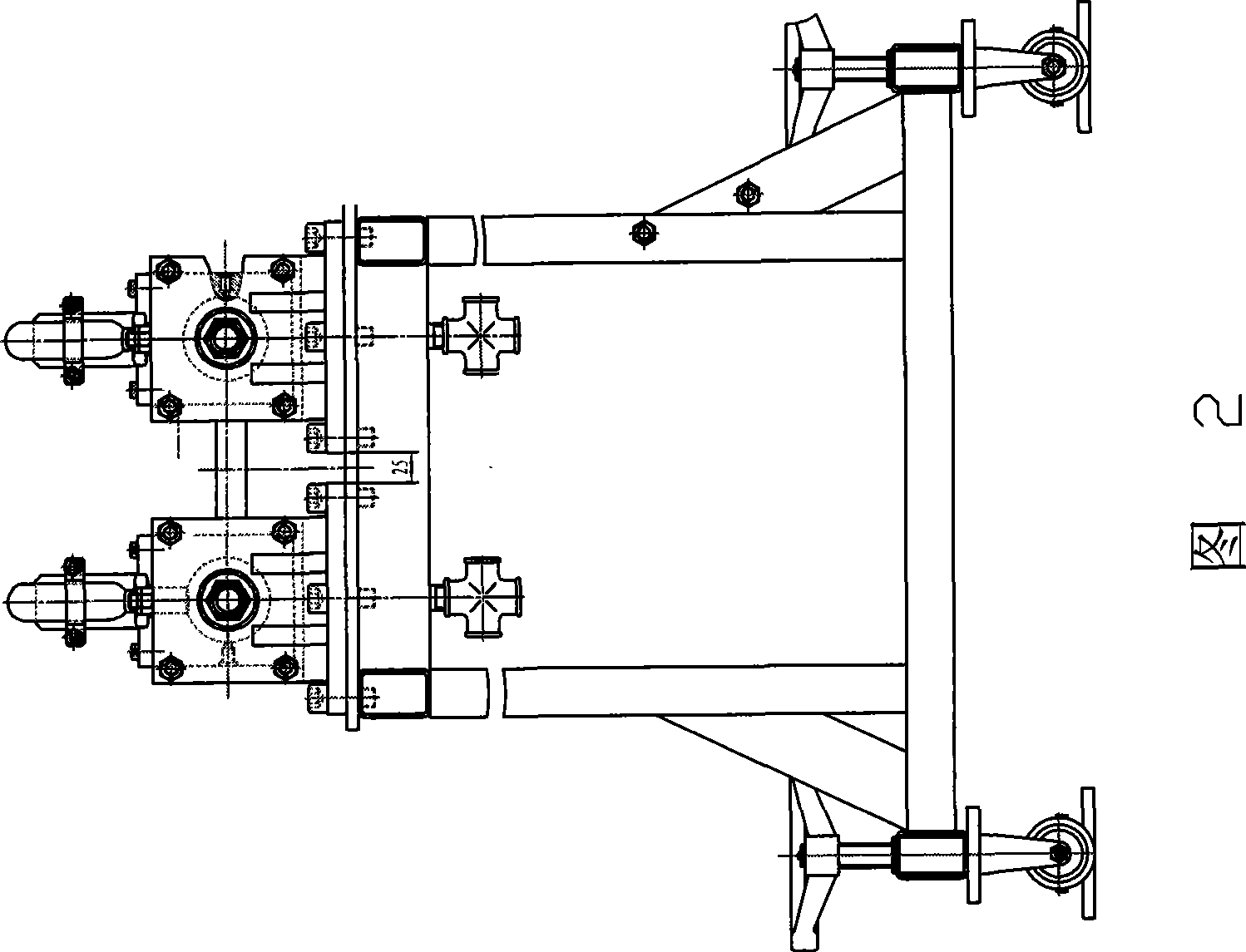 Gas compression quick-release system