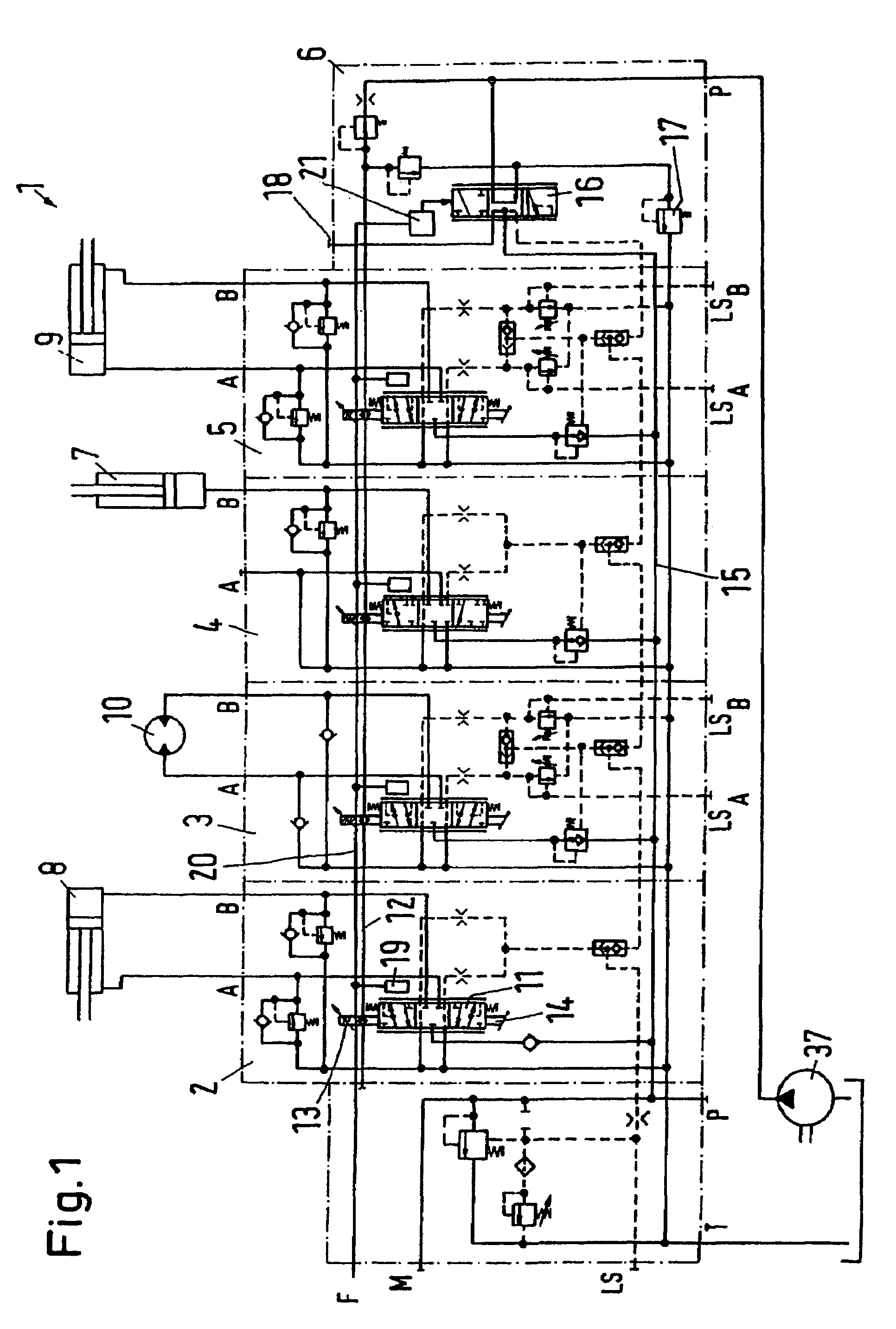 Valve arrangement