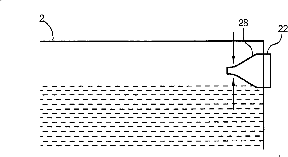 Direct carbinol fuel battery system without density detection device