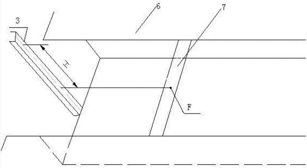 Method for positioning marine main engine foot bolt hole