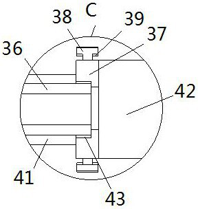 Putty grinding device for home decoration