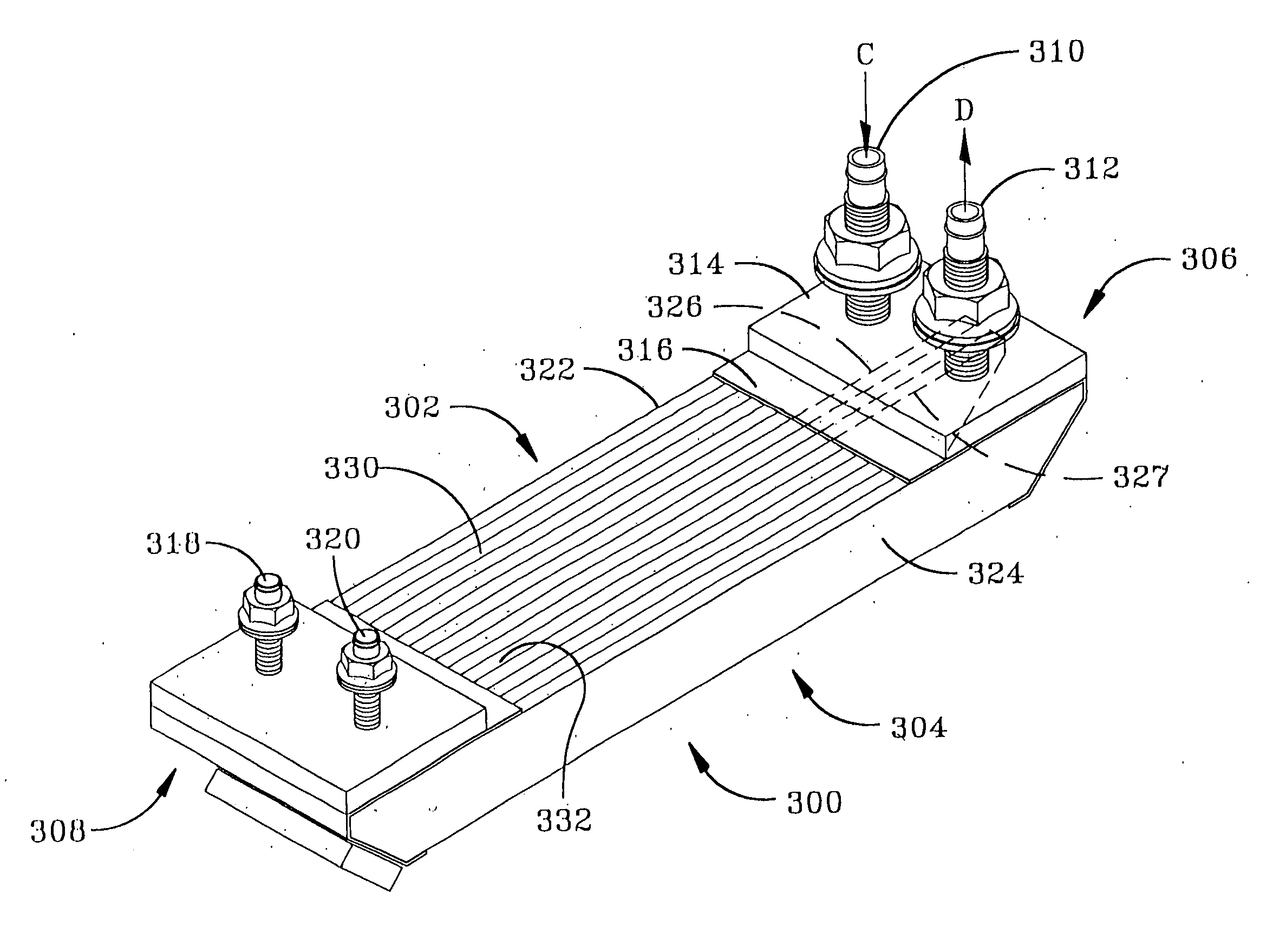 Heat exchanger with beveled header