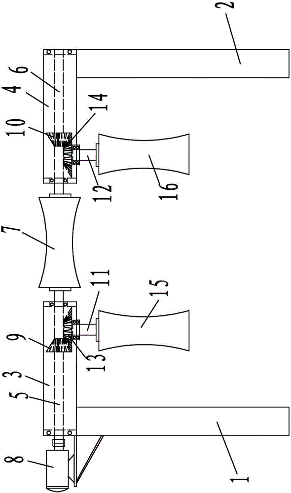 Large livestock massage device