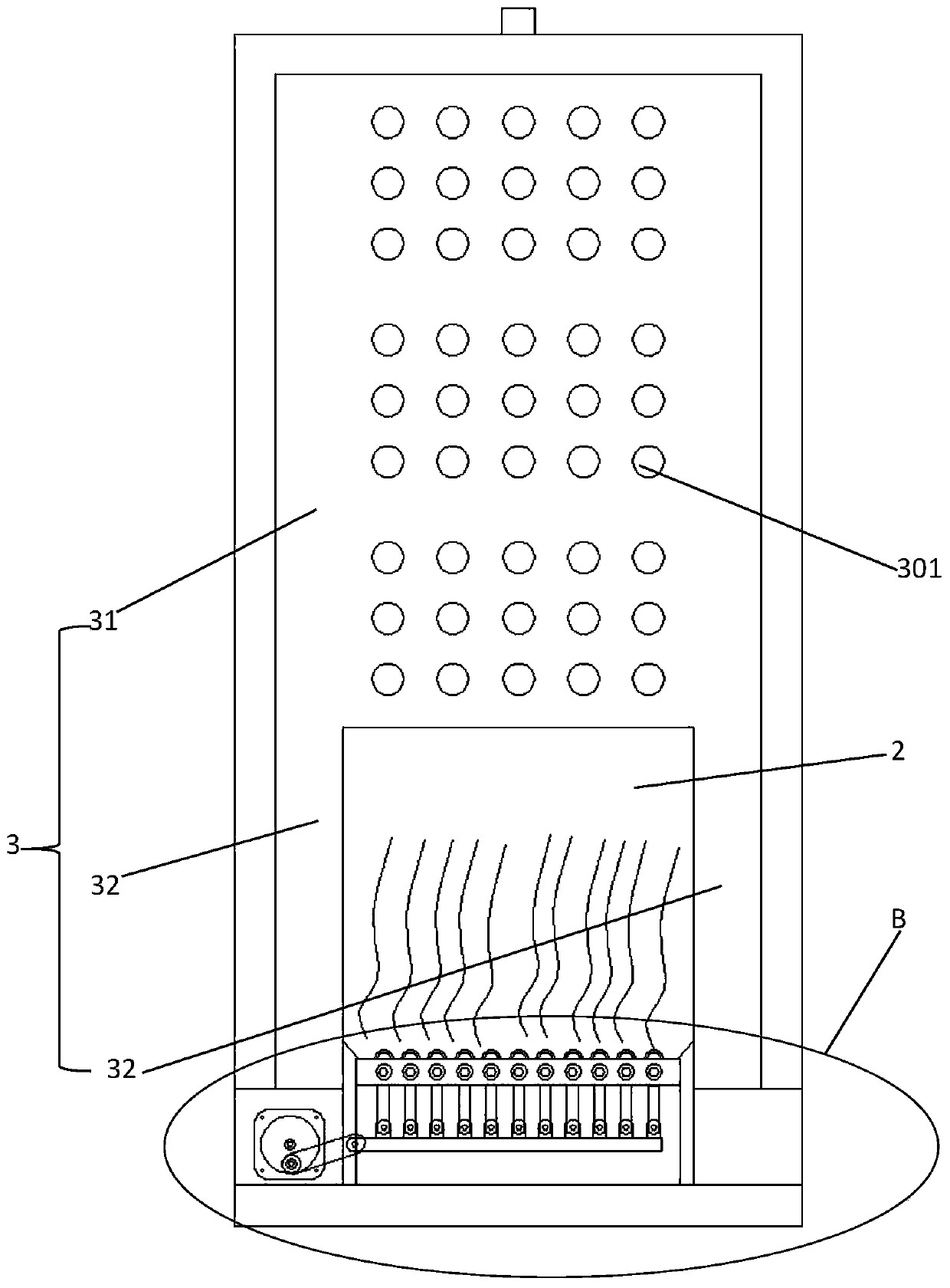 Anti-tempering automatic deslagging boiler