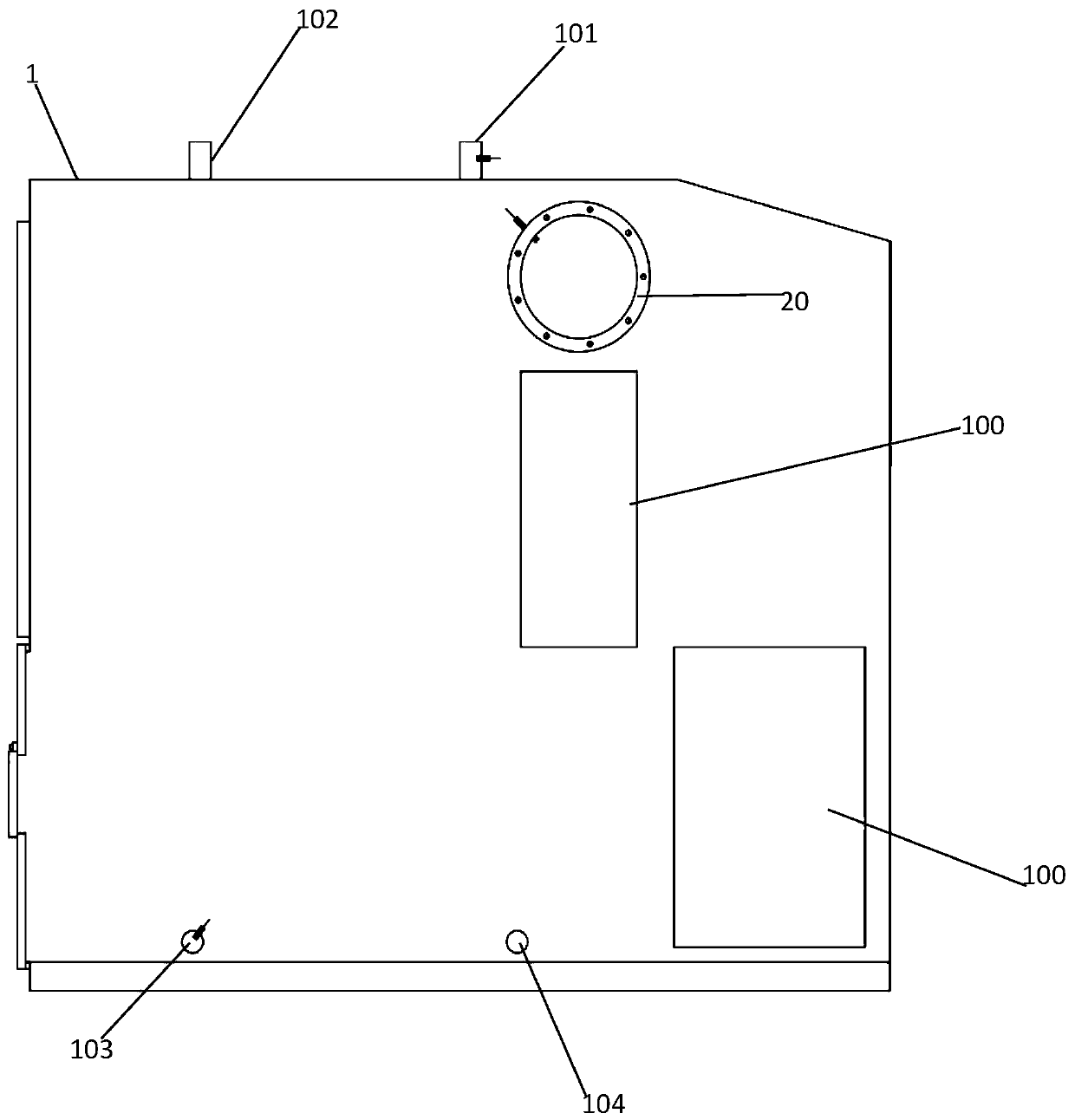 Anti-tempering automatic deslagging boiler