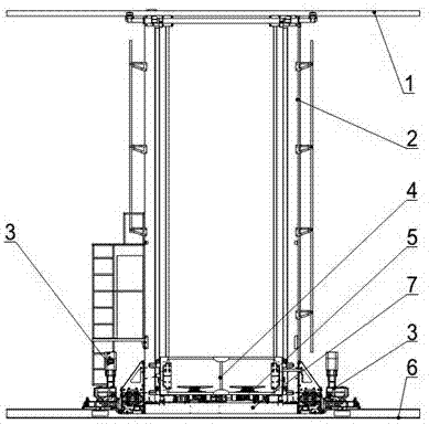 High speed stacker for semisteel blank storeroom