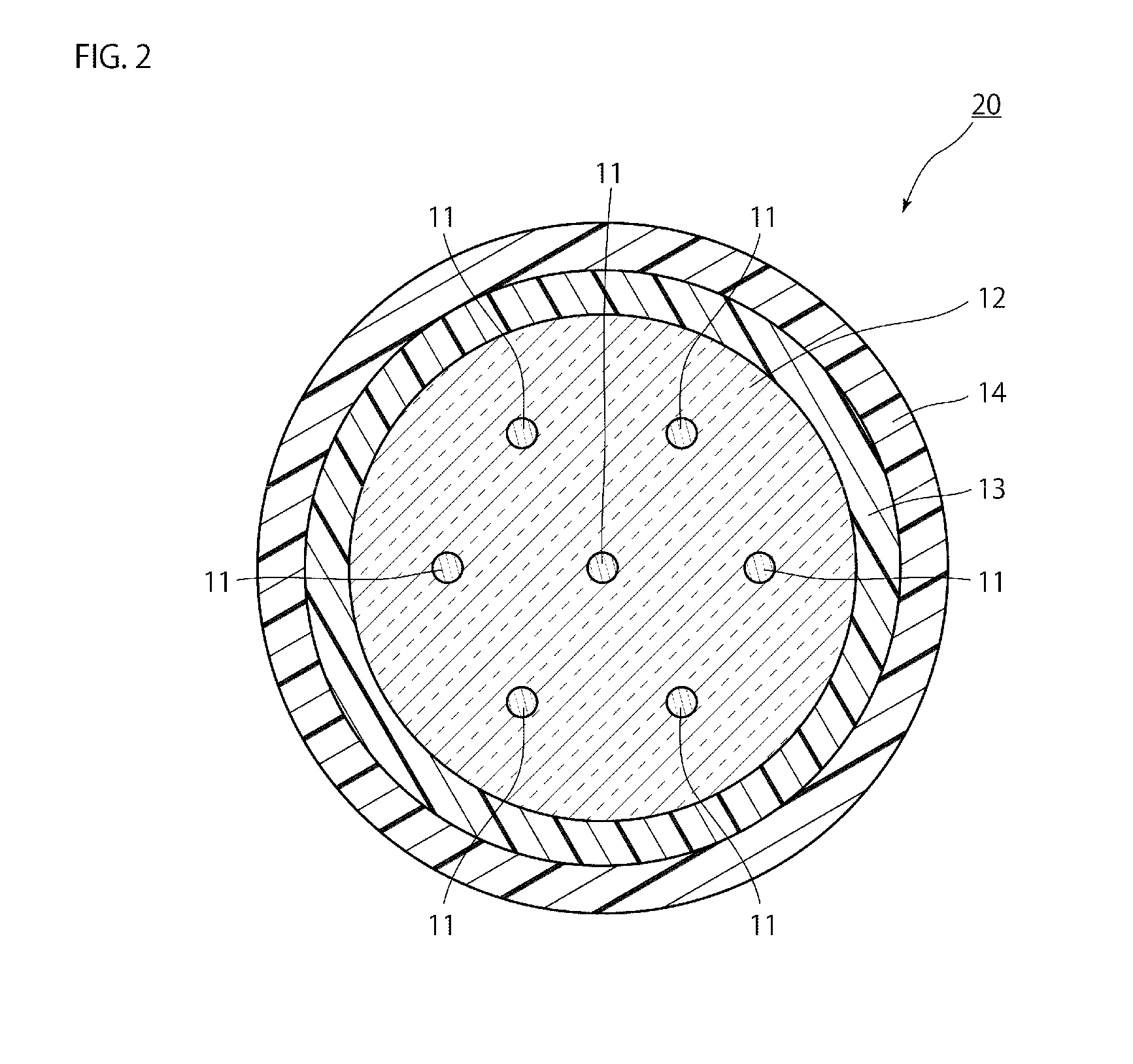 Crosstalk measuring method and crosstalk measuring device