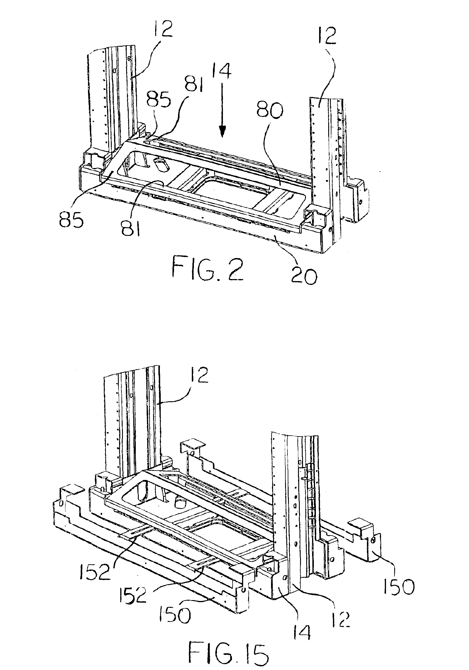 Earthquake resistant equipment rack