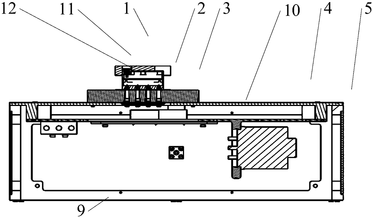 T/R module automatic test system structure