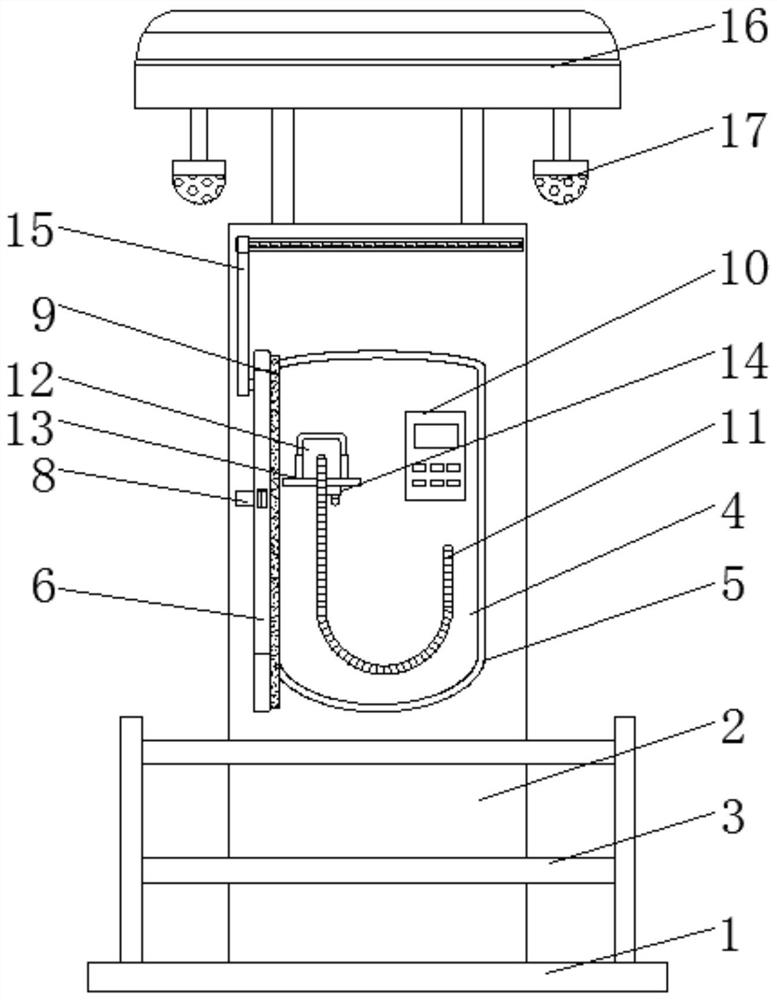 Matched protection device for new energy charging facility