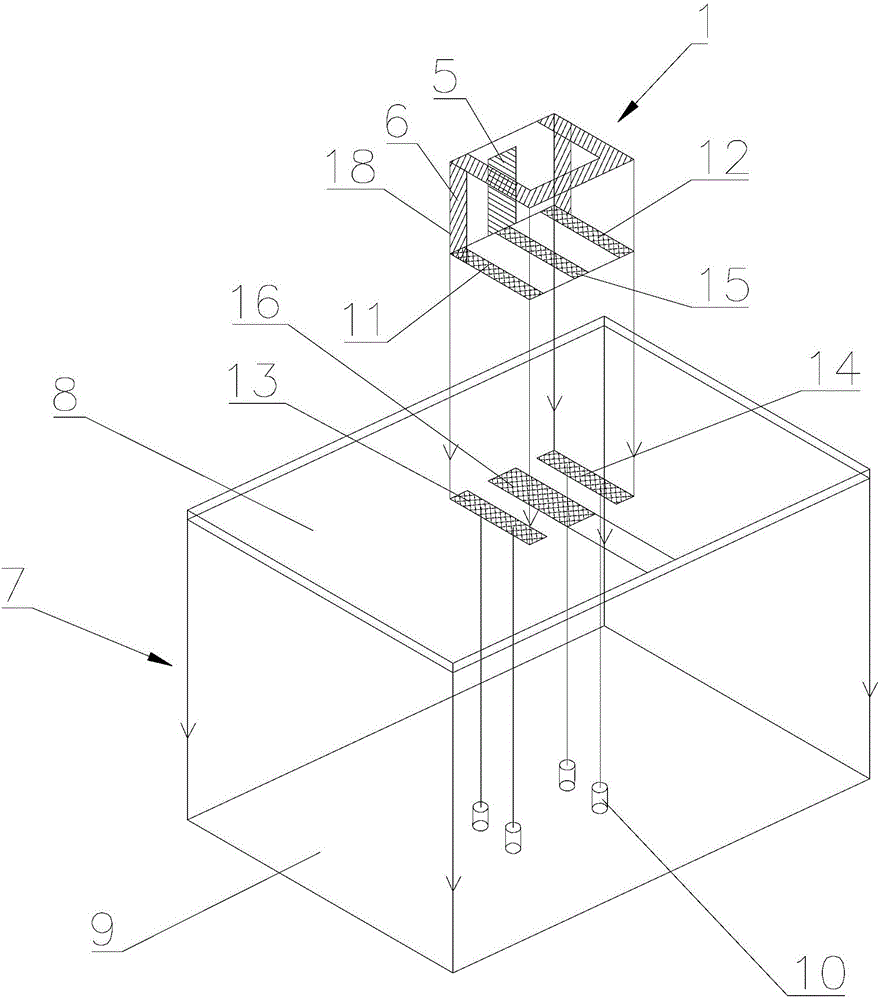 Double-frequency array antenna used for 5G (the fifth generation) wireless communication