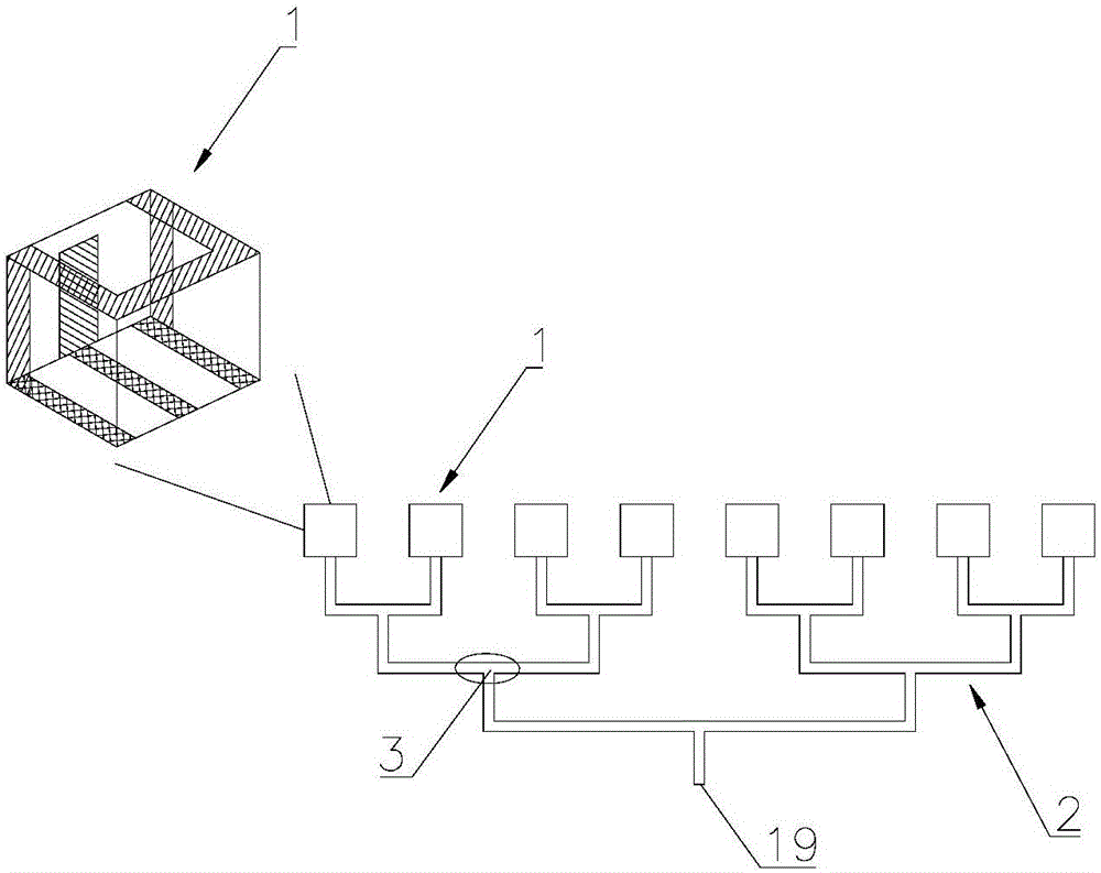 Double-frequency array antenna used for 5G (the fifth generation) wireless communication