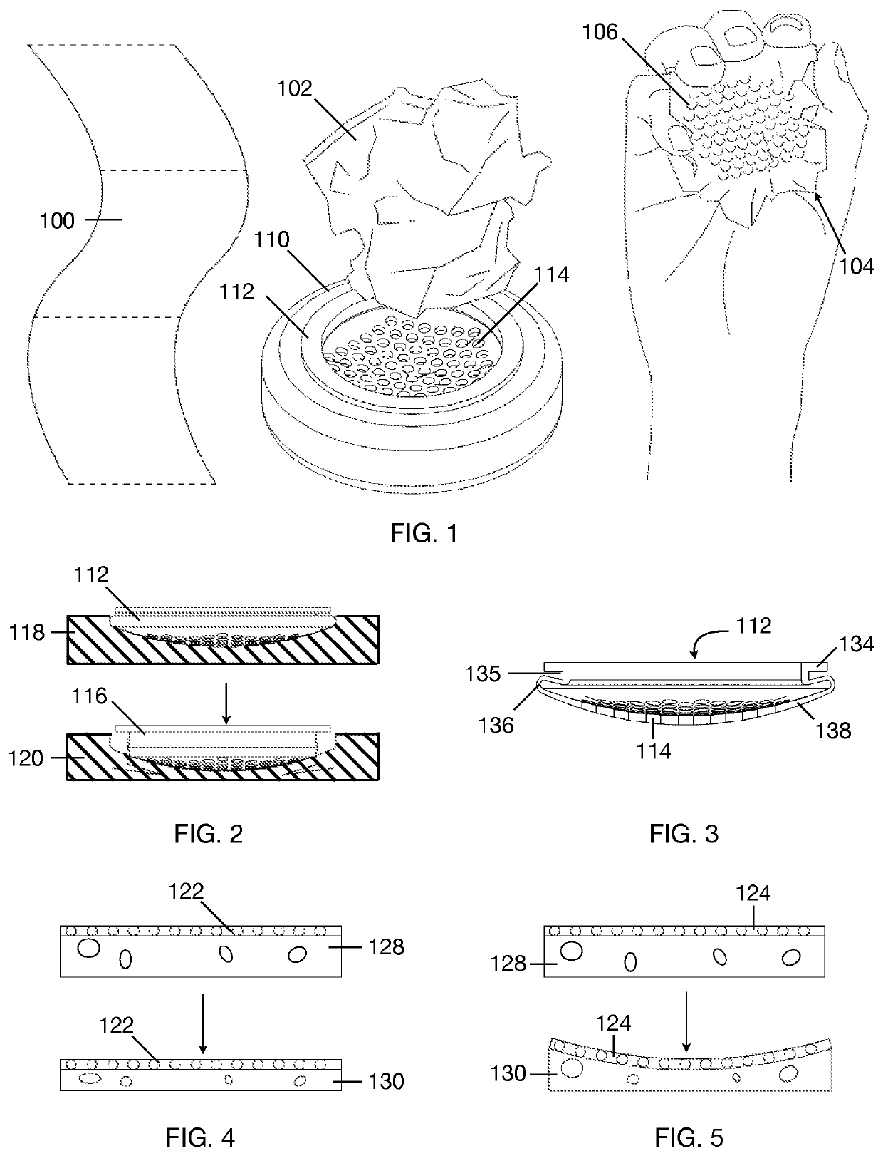 Device for transforming paper in real time