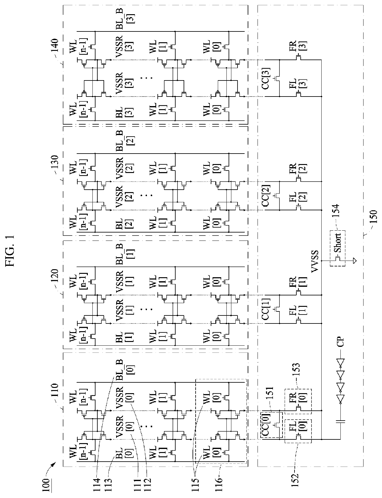 Static random access memory including assist circuit