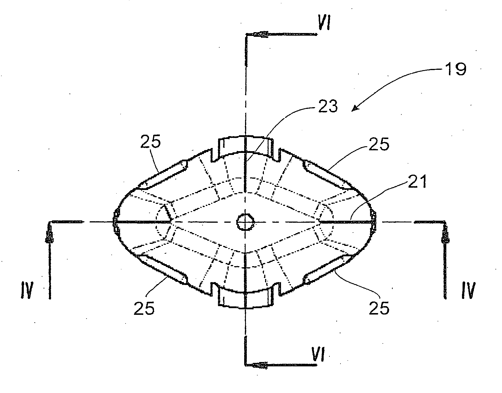 Mounting assembly for a vibration damper