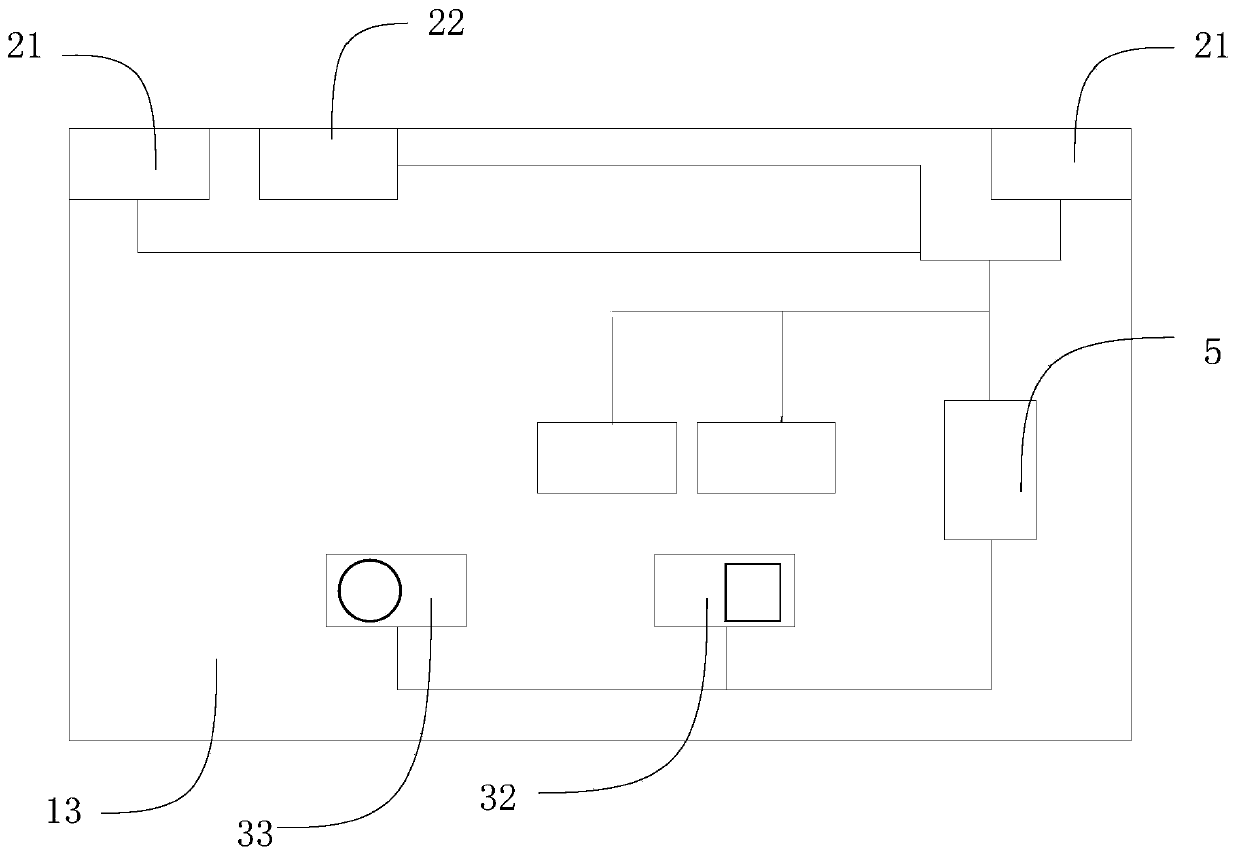 Intelligent detection and safety disinfection device for passage of personnel