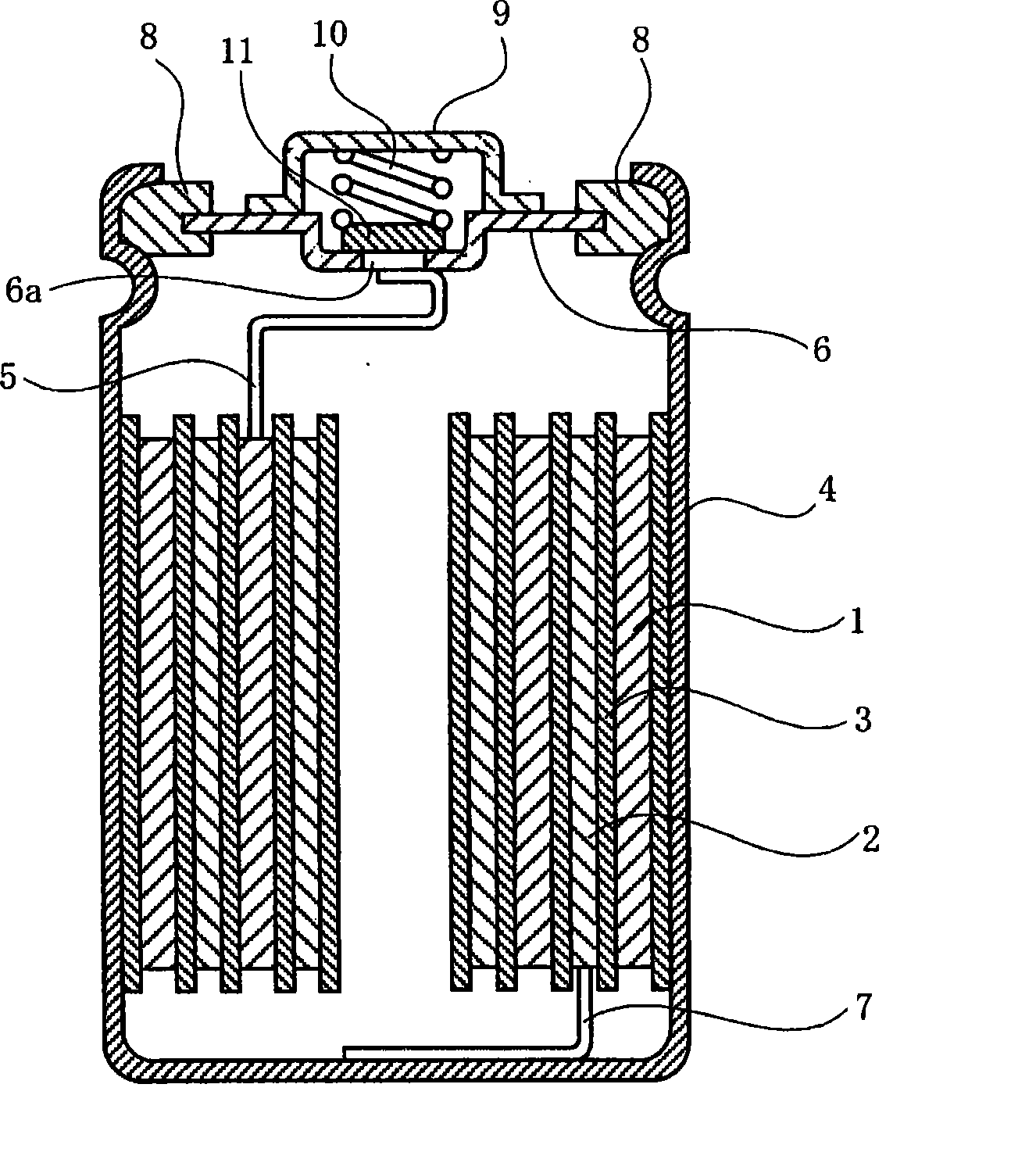 Negative electrode for alkaline storage battery and alkaline storage battery