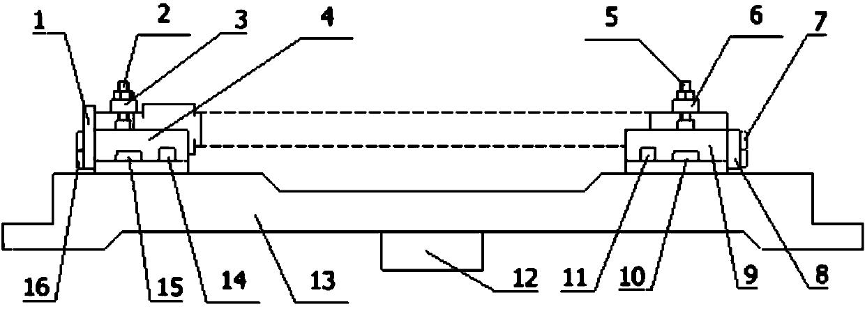 Special clamp for thin and long cylindrical thin wall assembly