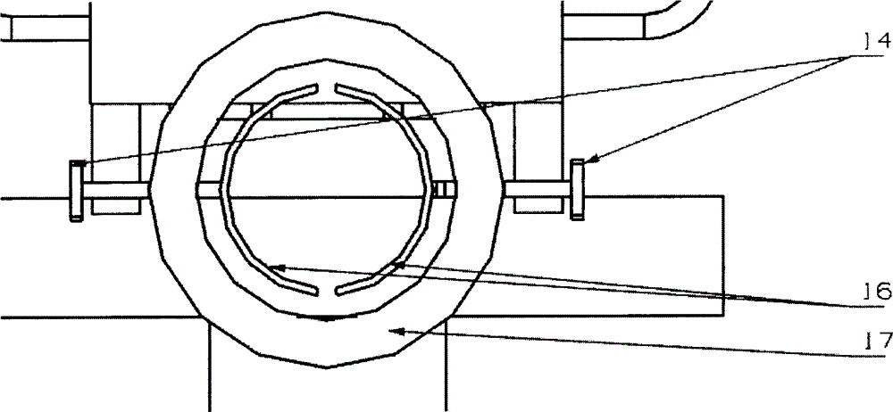 Vertical manual-feeding moxa stick clamping unit