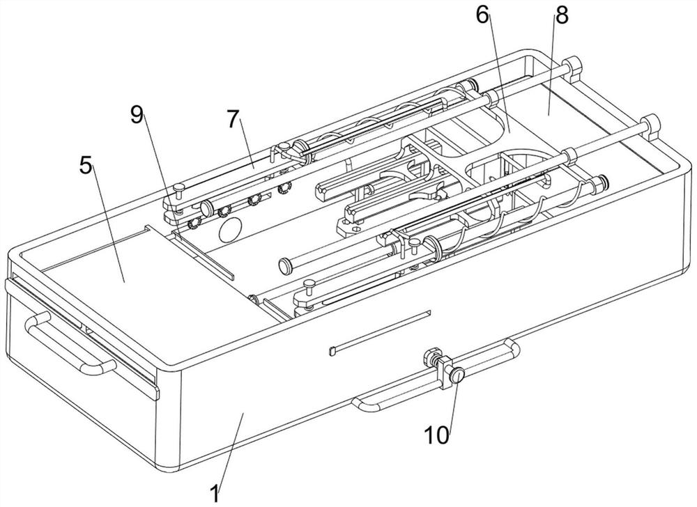 Portable biological amniotic membrane shearing device