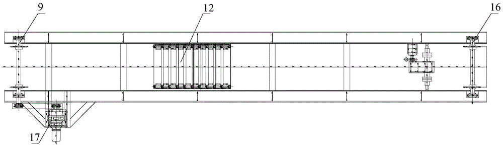 Scrap steel preheating-type heating furnace for steel production conducted through medium-frequency electric furnace